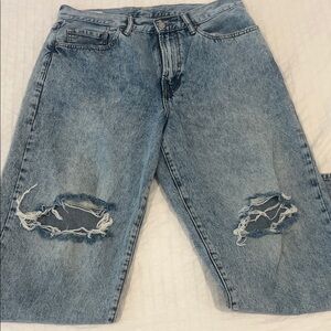GAP Blue Distressed Men Jeans